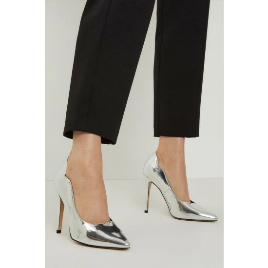 Wallis Wide Fit Ella Pointed Court Shoes For Female 8 Wallis Wide Fit Ella Pointed Court Shoes For Female - Image 6