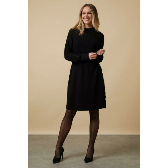 Wallis Pointelle Swing Dress For Female 3 Wallis Pointelle Swing Dress For Female