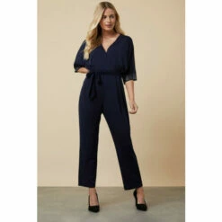 Wallis Petite Belted Jumpsuit Hotfix Cuffs For Female -Cheap Wallis Store unnamed file 1043