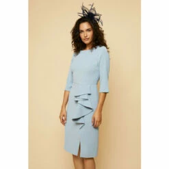 Wallis Tailored Ruffle Detail Midi Dress For Female -Cheap Wallis Store unnamed file 1049