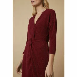 Wallis Red Knot Front Dress For Female -Cheap Wallis Store unnamed file 1124