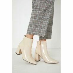 Wallis Amy Clip Detail Block Heeled Ankle Boots For Female -Cheap Wallis Store unnamed file 114