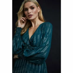 Wallis Metallic Stripe Twist Midi Dress For Female 12 Wallis Metallic Stripe Twist Midi Dress For Female -Cheap Wallis Store unnamed file 1157