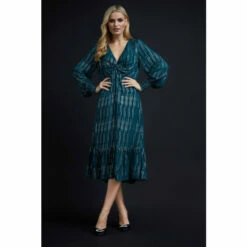 Wallis Metallic Stripe Twist Midi Dress For Female 15 Wallis Metallic Stripe Twist Midi Dress For Female -Cheap Wallis Store unnamed file 1160