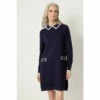 Wallis Petite Navy Tipped Collar Swing Dress For Female -Cheap Wallis Store unnamed file 1183