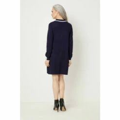 Wallis Petite Navy Tipped Collar Swing Dress For Female -Cheap Wallis Store unnamed file 1185