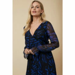 Wallis Petite Silk Mix Wrap Midi Dress For Female -Cheap Wallis Store unnamed file 1206