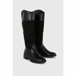Wallis Hettie Contrast Flat Riding Knee High Boots For Female -Cheap Wallis Store unnamed file 1210
