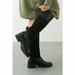Wallis Hettie Contrast Flat Riding Knee High Boots For Female -Cheap Wallis Store unnamed file 1212