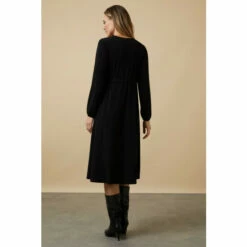 Wallis Black Gold Chain Jersey Midi Dress For Female -Cheap Wallis Store unnamed file 1215