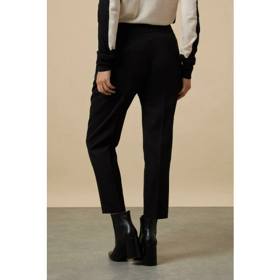 Wallis Petite Black Smart Ankle Grazer Leg Trouser For Female 5 Wallis Petite Black Smart Ankle Grazer Leg Trouser For Female - Image 3