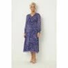Wallis Petite Blue Animal Button Through Midi Dress For Female -Cheap Wallis Store unnamed file 1220