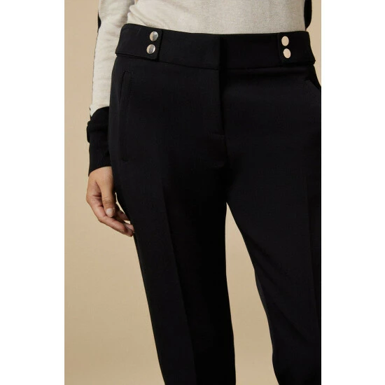 Wallis Petite Black Smart Ankle Grazer Leg Trouser For Female 6 Wallis Petite Black Smart Ankle Grazer Leg Trouser For Female - Image 4