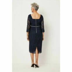 Wallis Petite Lace Embellished Waist Midi Dress For Female -Cheap Wallis Store unnamed file 1236