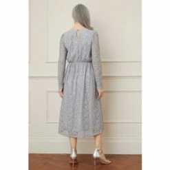 Wallis Lace Gathered Wrap Midi Dress For Female -Cheap Wallis Store unnamed file 1243