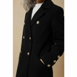 Wallis Tall Double Breasted Faux Wool Coat For Female -Cheap Wallis Store unnamed file 1250