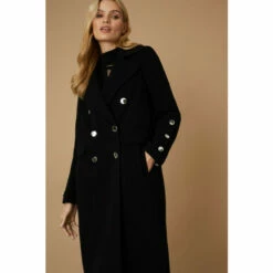 Wallis Double Breasted Military Coat For Female -Cheap Wallis Store unnamed file 128