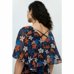 Wallis Tall Navy Floral Angel Sleeve Dress For Female 12 Wallis Tall Navy Floral Angel Sleeve Dress For Female -Cheap Wallis Store unnamed file 1281