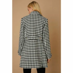 Wallis Dogtooth Check Pea Coat For Female -Cheap Wallis Store unnamed file 1317
