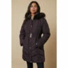 Wallis Longline Belted Fitted Padded Coat For Female -Cheap Wallis Store unnamed file 133