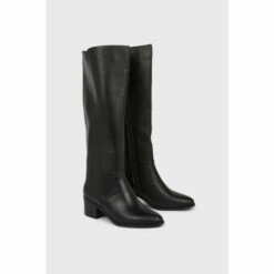 Wallis Leather Wishing Low Heel Almond Toe Knee Boots For Female -Cheap Wallis Store unnamed file 1370