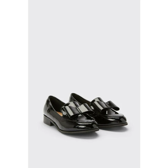 Wallis Wide Fit Luna Bow Detailed Loafers For Female 6 Wallis Wide Fit Luna Bow Detailed Loafers For Female - Image 4