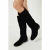 Wallis Helena Ruched Knee High Boots For Female