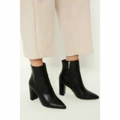 Wallis Alice Block Heeled Ankle Boots For Female -Cheap Wallis Store unnamed file 1453