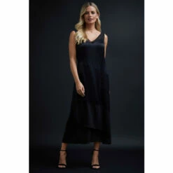 Wallis Petite Satin Mesh Insert Midi Dress For Female 8 Wallis Petite Satin Mesh Insert Midi Dress For Female -Cheap Wallis Store unnamed file 1455