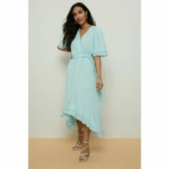 Wallis Mint Dobby Wrap Midi Dress For Female 17 Wallis Mint Dobby Wrap Midi Dress For Female -Cheap Wallis Store unnamed file 1484