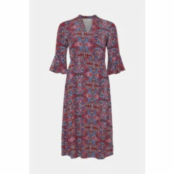 Wallis Petite Pink Geo Midi Shirt Dress For Female -Cheap Wallis Store unnamed file 1521