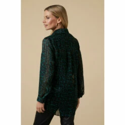 Wallis Petite Green Animal Print Shirt For Female -Cheap Wallis Store unnamed file 1531