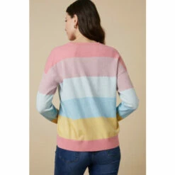 Wallis Rainbow Stripe Jumper For Female -Cheap Wallis Store unnamed file 1549