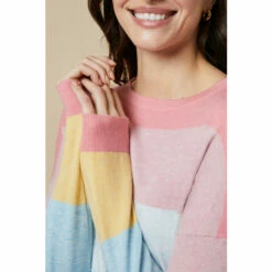 Wallis Rainbow Stripe Jumper For Female -Cheap Wallis Store unnamed file 1550