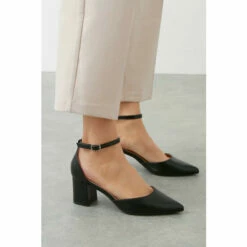 Wallis Della Two Part Block Heeled Court Shoes For Female