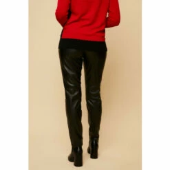 Wallis Petite Black Faux Leather Jeans For Female -Cheap Wallis Store unnamed file 1572