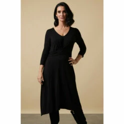 Wallis Petite Plain Twist Jersey Front Midi Dress For Female -Cheap Wallis Store unnamed file 1610