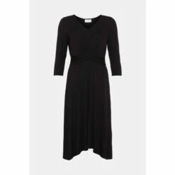 Wallis Petite Plain Twist Jersey Front Midi Dress For Female -Cheap Wallis Store unnamed file 1613