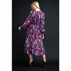 Wallis Petite Printed Twist Midi Dress For Female -Cheap Wallis Store unnamed file 1646