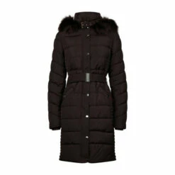 Wallis Tall Midi Belted Padded Coat For Female -Cheap Wallis Store unnamed file 166