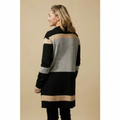 Wallis Tall Black Collar Striped Coatigan For Female 11 Wallis Tall Black Collar Striped Coatigan For Female -Cheap Wallis Store unnamed file 1692