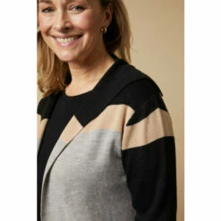 Wallis Tall Black Collar Striped Coatigan For Female 12 Wallis Tall Black Collar Striped Coatigan For Female -Cheap Wallis Store unnamed file 1693