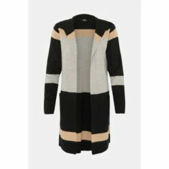 Wallis Tall Black Collar Striped Coatigan For Female 13 Wallis Tall Black Collar Striped Coatigan For Female -Cheap Wallis Store unnamed file 1694