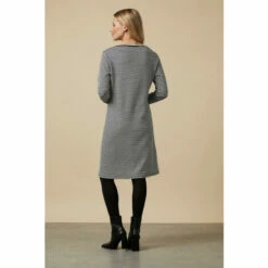 Wallis Petite Mono Geo Jacquard Shift Dress For Female -Cheap Wallis Store unnamed file 1746