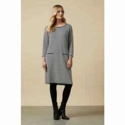 Wallis Petite Mono Geo Jacquard Shift Dress For Female -Cheap Wallis Store unnamed file 1750