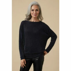 Wallis Shimmer Slash Neck Batwing Top For Female -Cheap Wallis Store unnamed file 1809