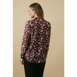 Wallis Berry Spot Long Sleeve Wrap Top For Female -Cheap Wallis Store unnamed file 1818