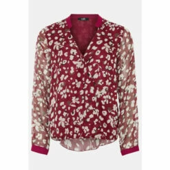 Wallis Berry Spot Long Sleeve Wrap Top For Female -Cheap Wallis Store unnamed file 1820