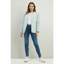 Wallis Petite Floral Quilted Jacket For Female