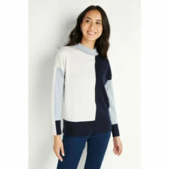 Wallis Colour Block Wool Mix Jumper For Female -Cheap Wallis Store unnamed file 189